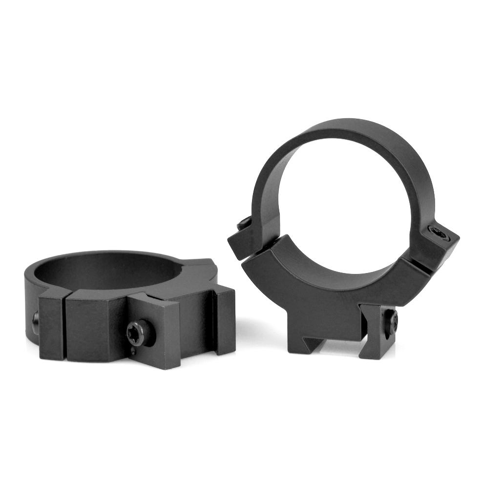 Warne Maxima Rimfire 2-Piece Steel Scope Rings 30mm Medium Matte Picture of Warne Manufacturing Company Warne 30mm Rimfire Med Matte Rings