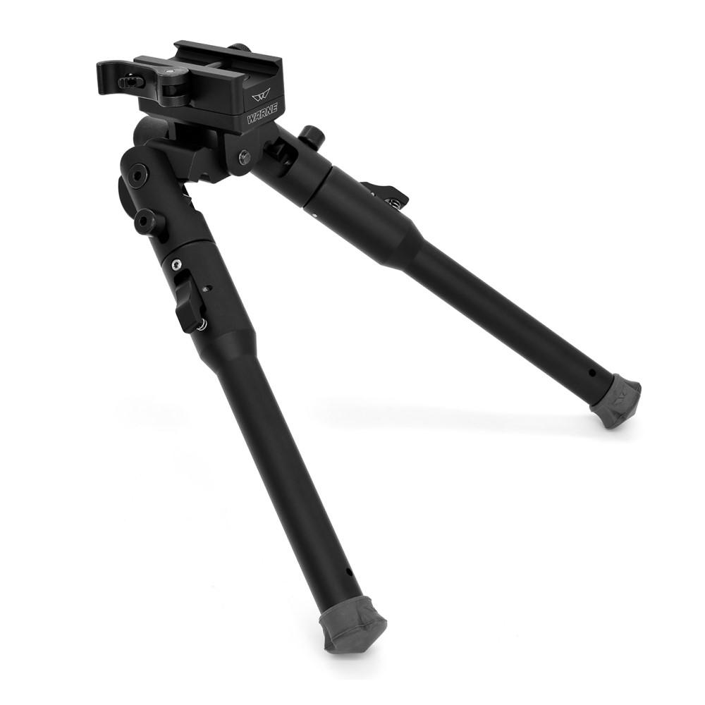 Warne Skyline Precision Lite Bipod with QD Picatinny Rail Interface Black Picture of Warne Manufacturing Company Warne Skyline Lite Bipod QD Pic Rail Interface