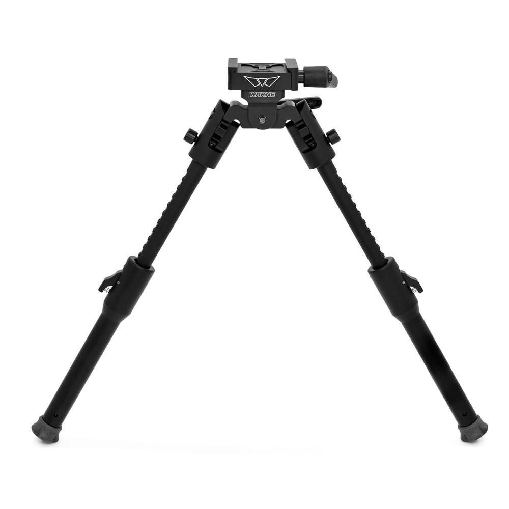 Warne Skyline Precision Lite Bipod with ARCA Interface Black Picture of Warne Manufacturing Company Warne Skyline Lite Bipod Arca Rail Interface