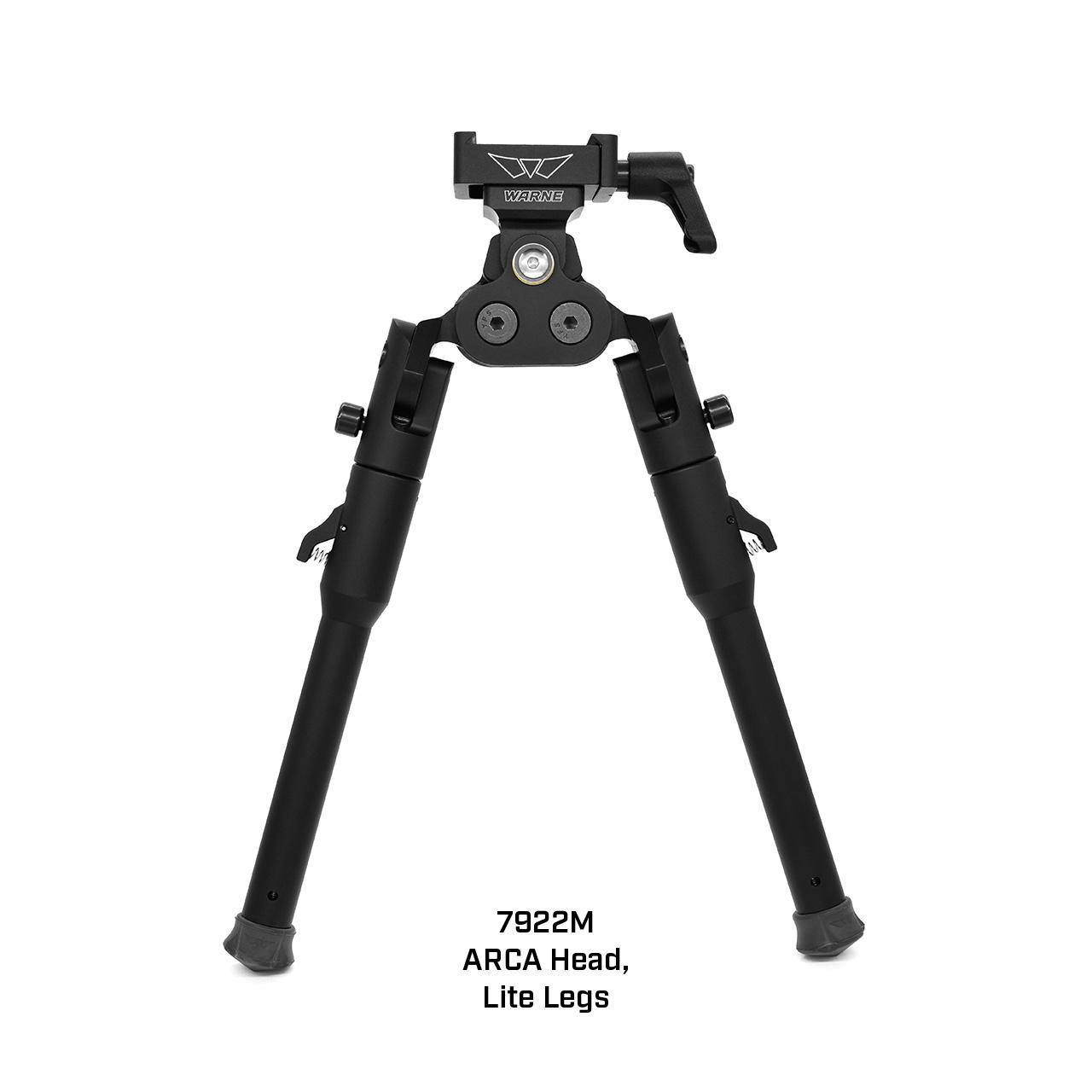 Warne Skyline Pro Bipod - ARCA Mount LITE Legs
