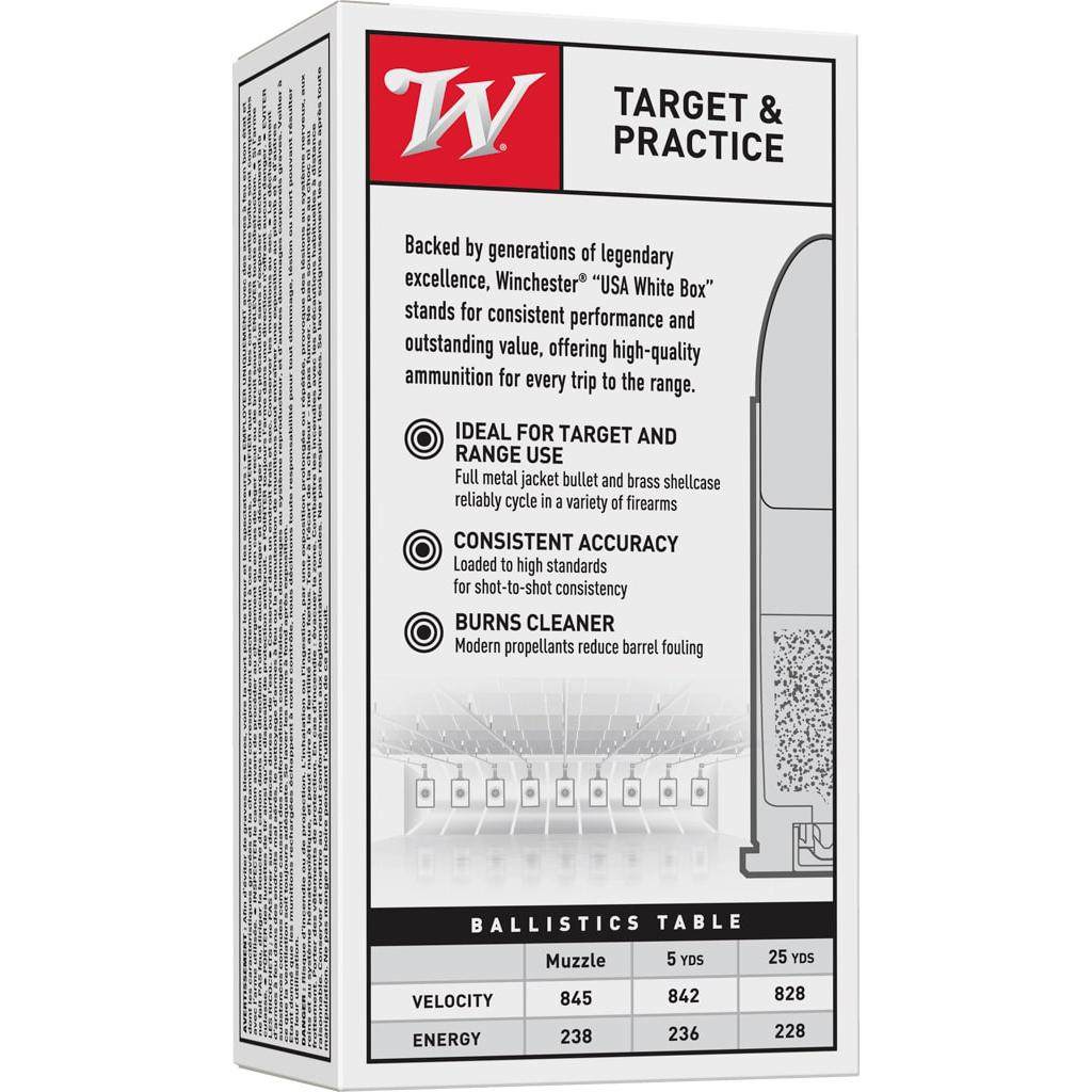 Winchester USA Handgun Ammunition .38 Spl 150 gr LRN  50/ct Picture of Winchester Ammunition WN GOV 38SP 150GR LEAD 50/BX