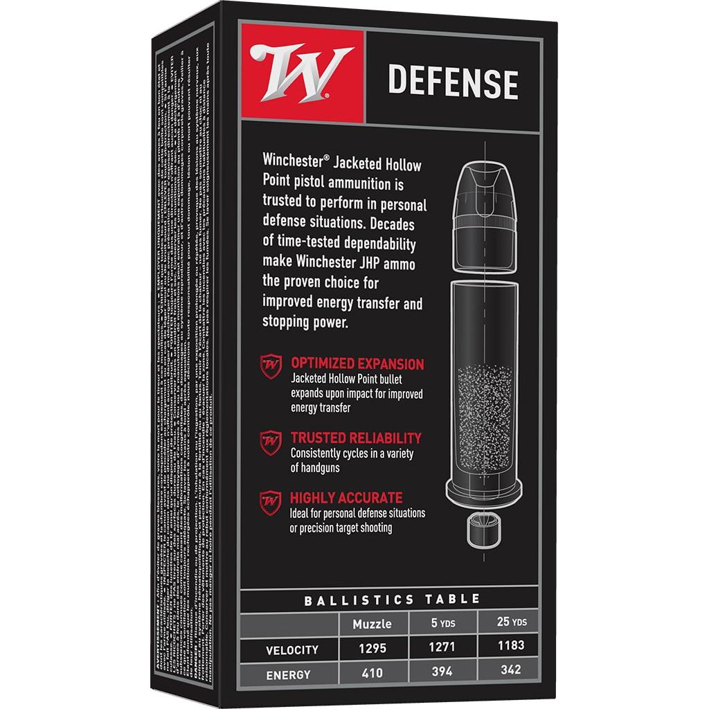 Winchester USA Handgun Ammunition .357 Mag 110 gr JHP 50/ct Picture of Winchester Ammunition WN GOV 357 MAG 110GR JHP 50/BX