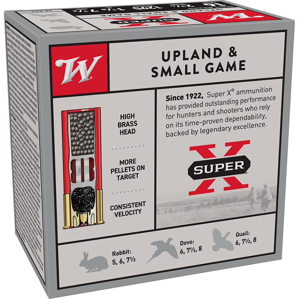 Winchester Super-X High-Brass Shotshells 16 ga 2-3/4" 1-1/8 oz 1295 fps #7.5 25/ct Picture of Winchester Ammunition WIN. 16GA 1 1/8 #7 1/2