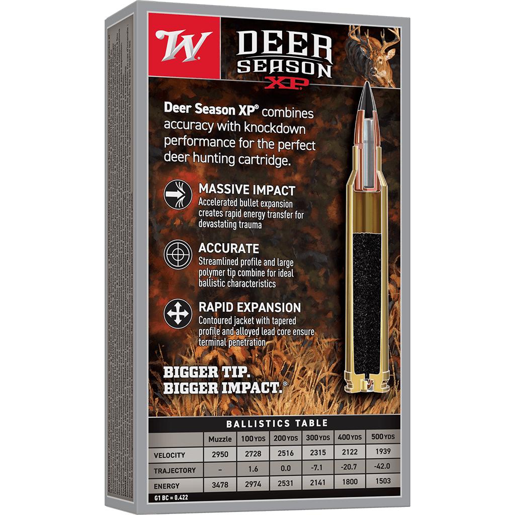 Winchester Deer Season XP Rifle Ammunition .300 Win Mag 180gr PT 2950 fps 20/ct Picture of Winchester Ammunition DEER SEASON XP 300 WIN MAG 180GR 20 RD