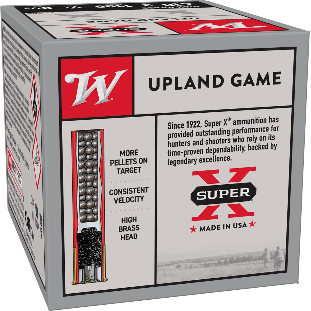 Winchester Super-X High-Brass Shotshells .410 ga 3" 3-3/4 oz 1100 fps #8 25/ct Picture of Winchester Ammunition WIN. 410 GA. 3' 3/4 OZ #8 1/2