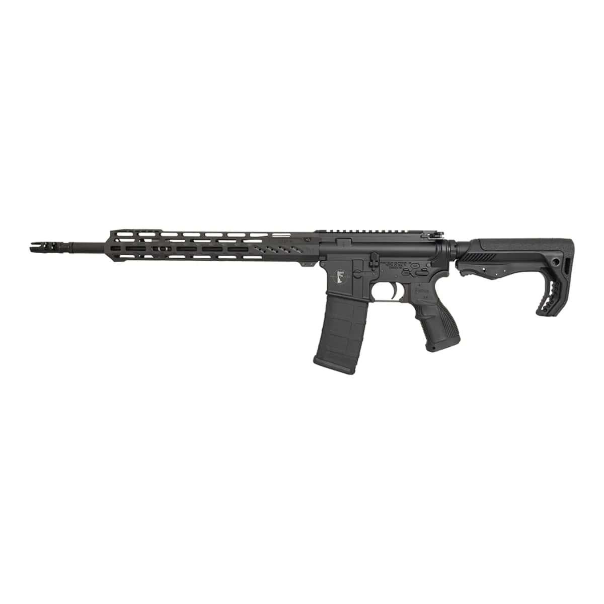 Fostech Tech-15 Stryker Rifle 5.56mm 30rd Magazine 16" Barrel 13" Rail Echo AR II Black Picture of Fostech FOSTECH TECH-15 STRYKER 5.56 16in Bbl MACH-2 13in RAIL ECHO-II BLACK