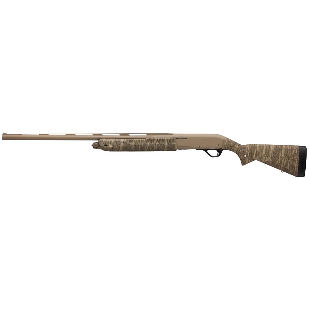 Winchester SX4 Hybrid Hunter Shotgun 12 ga 3" Chamber 4/rd 28" FDE Barrel Mossy Oak Bottomland Synthetic Stock Picture of Winchester Repeating Arms / Browning SX4 HBRD HNT MOBL12/328 FDE CERANEW BOTTOMLAND SYN