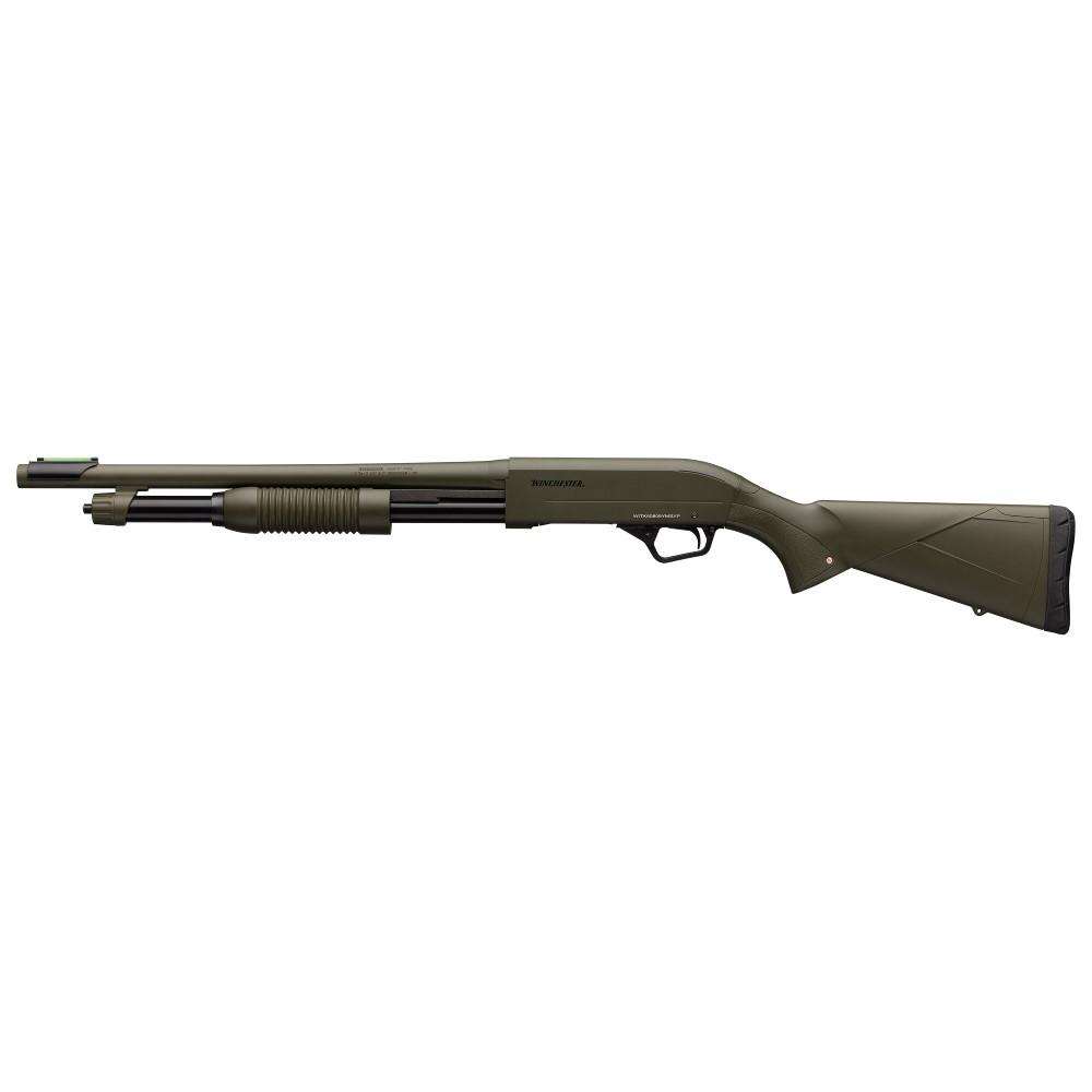 Winchester SXP Defender Shotgun 20 ga 3" Chamber 5rd Magazine 18" Barrel OD Green Picture of Winchester Repeating Arms / Browning SXP SHOTGUN OD GREEN DEF-20-3- 18inv+1