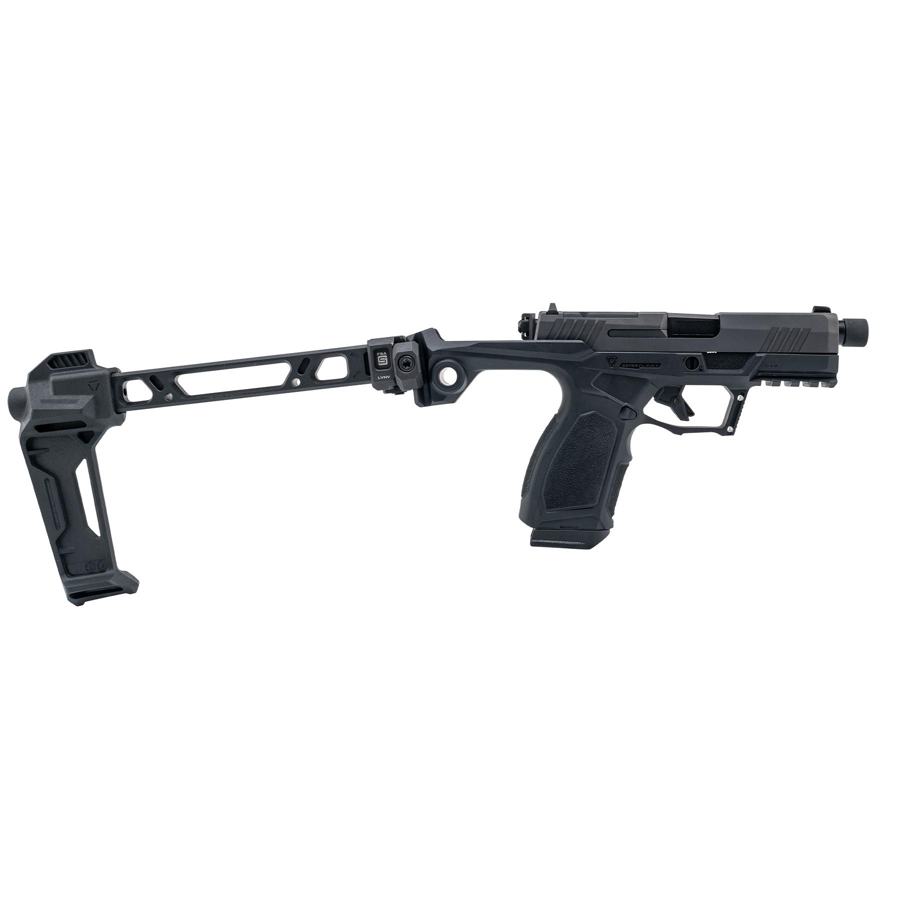 Taurus GX4 Strike Bravo Handgun 9mm Luge 10rd Magazines(2) 3.7" Threaded Barrel TORO SI Frame w/Brace