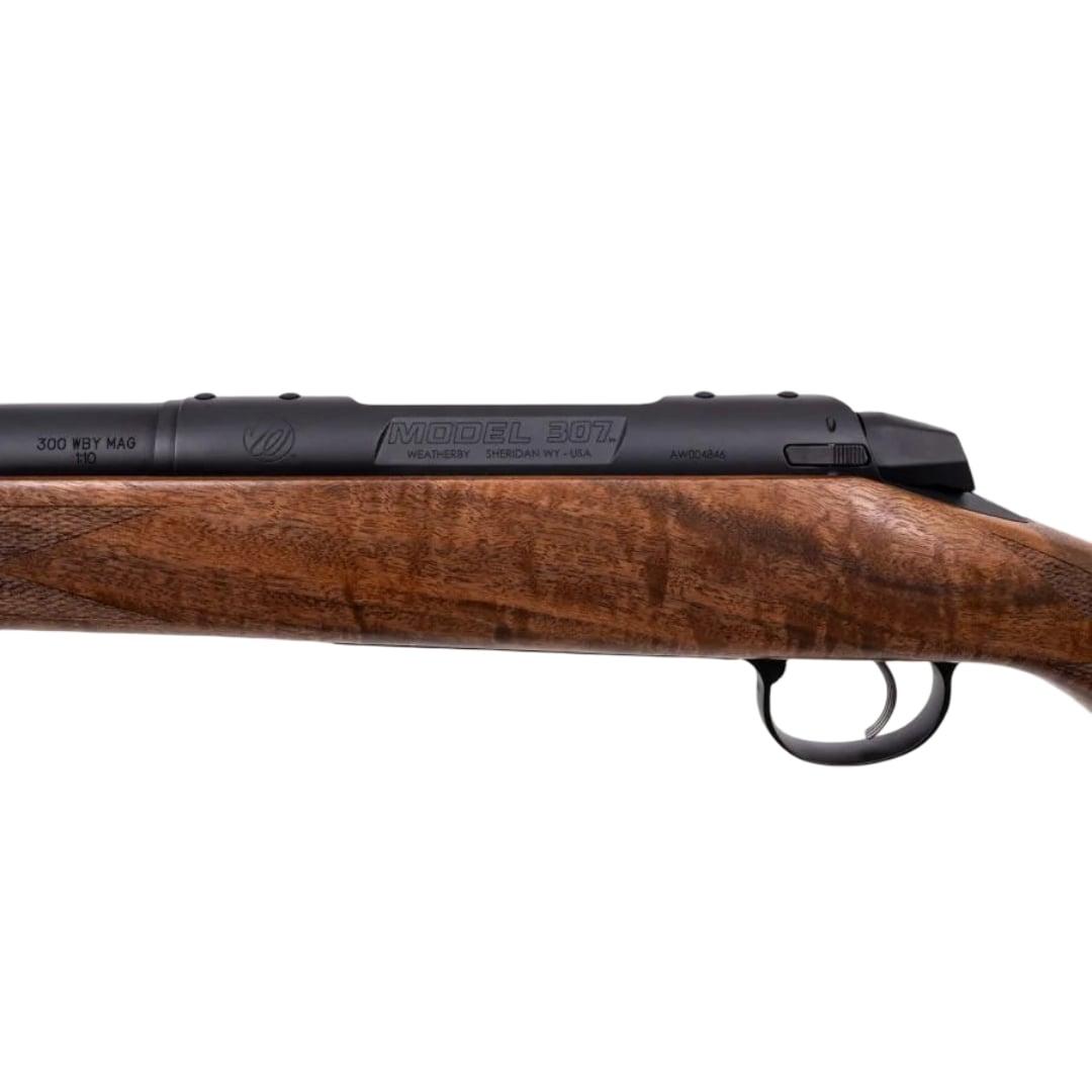 Weatherby 307 Adventure SD Rifle 25 WBY RPM 3rd Capacity 24'' Fluted Threaded Barrel Wood Stock Picture of Weatherby Weatherby 307 Adventure SD 25 WBY RPM 24'' + 2'' Brake