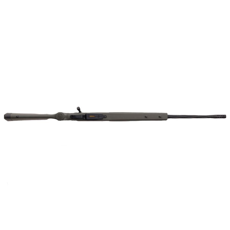 Weatherby 307 Range XP Rifle 6.5 Wby RPM 5rd Magazine 24" Barrel + 2" Brake OD Green Stock Picture of Weatherby 307 RANGE XP 6.5 WBY RPM Spiral Fluted Barrel w/ Brake Poly Adj. Stock