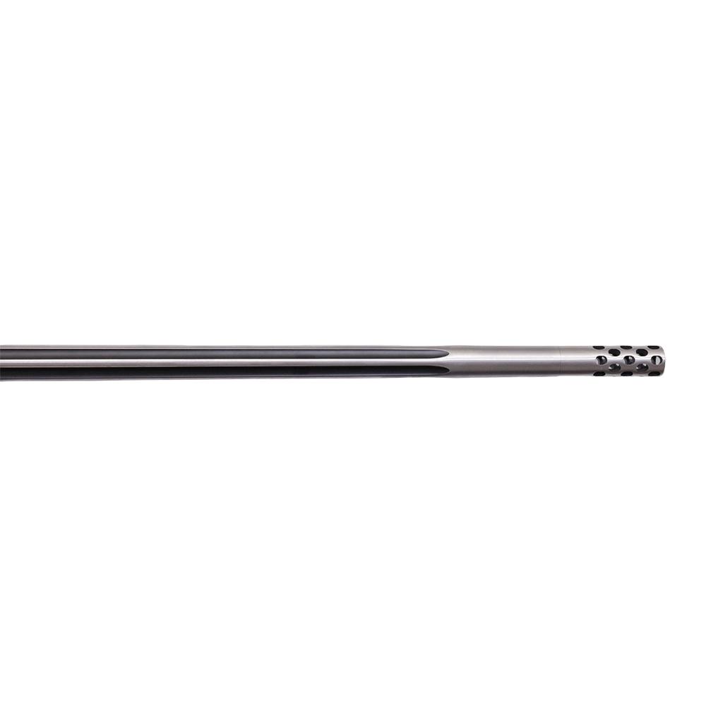 Weatherby Mark V Accumark Rifle 30-378 Wby Mag 2rd Capacity 26" 5/8x24 Threaded Barrel Black Fiberglass Stock Picture of Weatherby Weatherby Mark V AM 30-378WBY 26'' + 2'' Brake