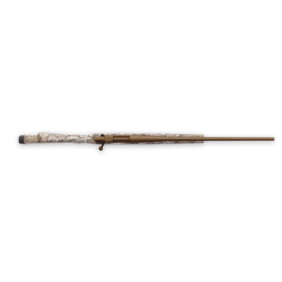 Weatherby Vanguard Badlands Rifle .300 Win Mag 3rd Capacity 24" Burnt Bronze Threaded Barrel Approach Camo Stock Picture of Weatherby WEATHERBY VGD BADLANDS 300 WIN 24IN THREADED
