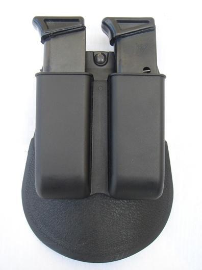 Fobus . 22.380 & .32 Caliber Double Magazine Paddle Pouch Single Stack Picture of First Samco/Fobus DOUBLE MAG POUCH SINGLE STK .22