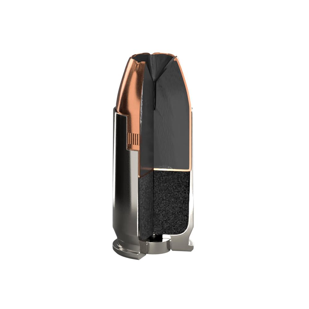 Sig Elite V-Crown Handgun Ammunition  .45 ACP 230 gr JHP 830 fps 20/ct Picture of Sig Sauer AMMO ELITE V 45ACP 230GR JHP 20RD BX