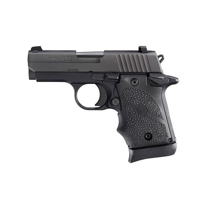 Sig Sauer P938 BRG Micro Compact Handgun 9mm Luger 7rd Magazine 3" Barrel Black with Night Sights MA Compliant Picture of Sig Sauer Sig P938 9mm 3" 7rd Black Nitron Night Sights MA COMPLIANT