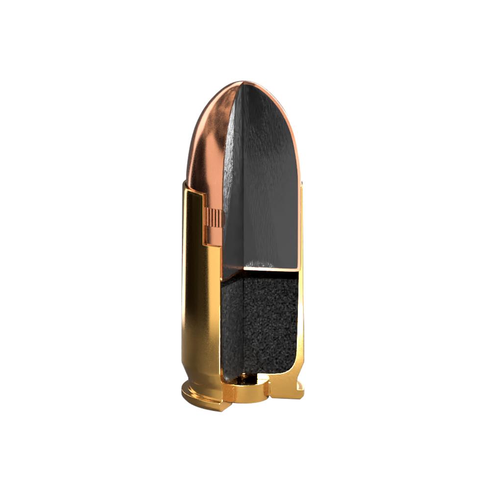 Sig Elite Performance Handgun Ammunition .45 ACP 230 gr FMJ 830 fps 50/ct Picture of Sig Sauer AMMO BALL 45ACP 230GR 50RD BX