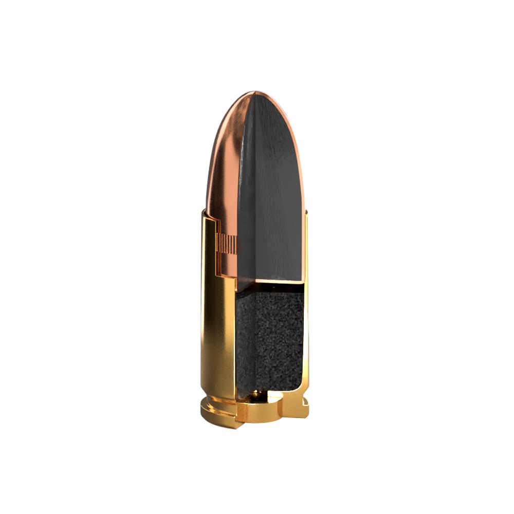 Sig Elite Performance Handgun Ammunition 9mm Luger 115 gr FMJ 1185 fps 50/ct Picture of Sig Sauer AMMO BALL 9mm 115GR 50RD BX