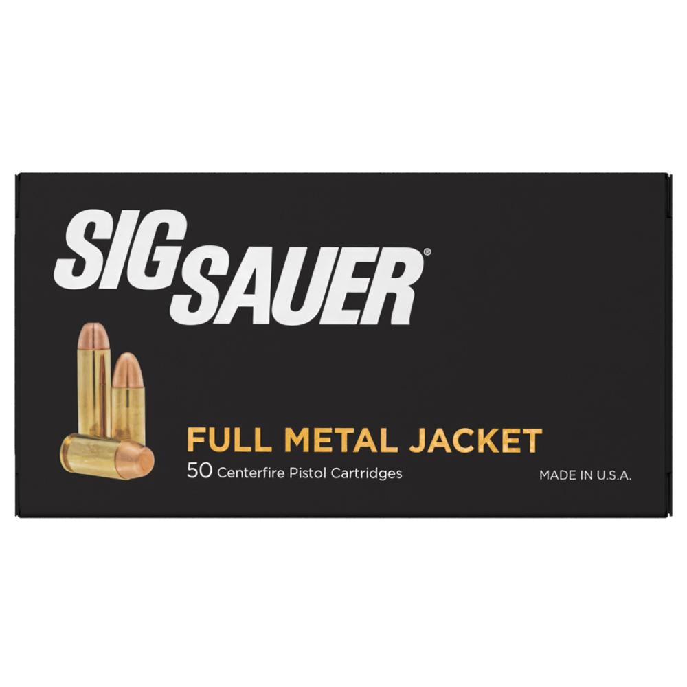 Sig Sauer Elite Performance Handgun Ammunition .40 S&W 180 gr FMJ 985 fps 50/ct Picture of Sig Sauer AMMO BALL 40S&W 180GR 50RD BX