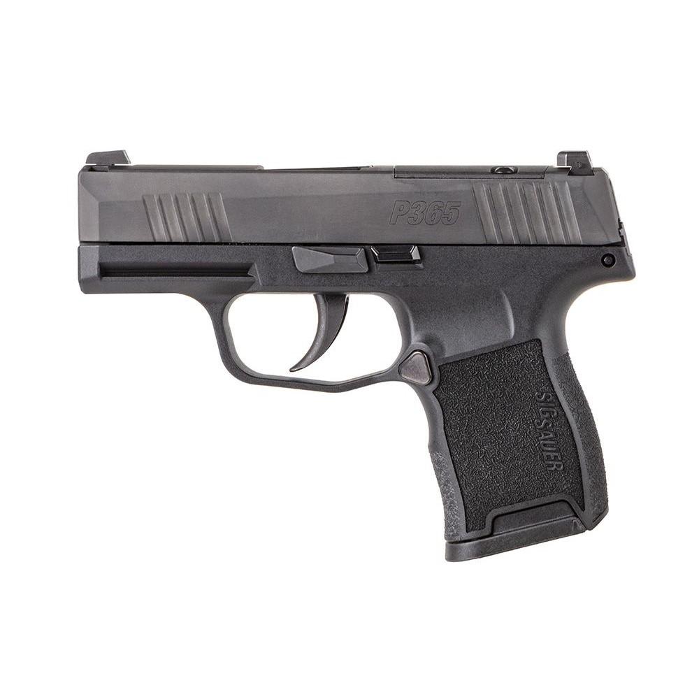 Sig Sauer P365-380 Handgun 380 Auto 10rd Magazine 3.1" Barrel Black Picture of Sig Sauer Sig P365-380-BSS Nitron Pistol