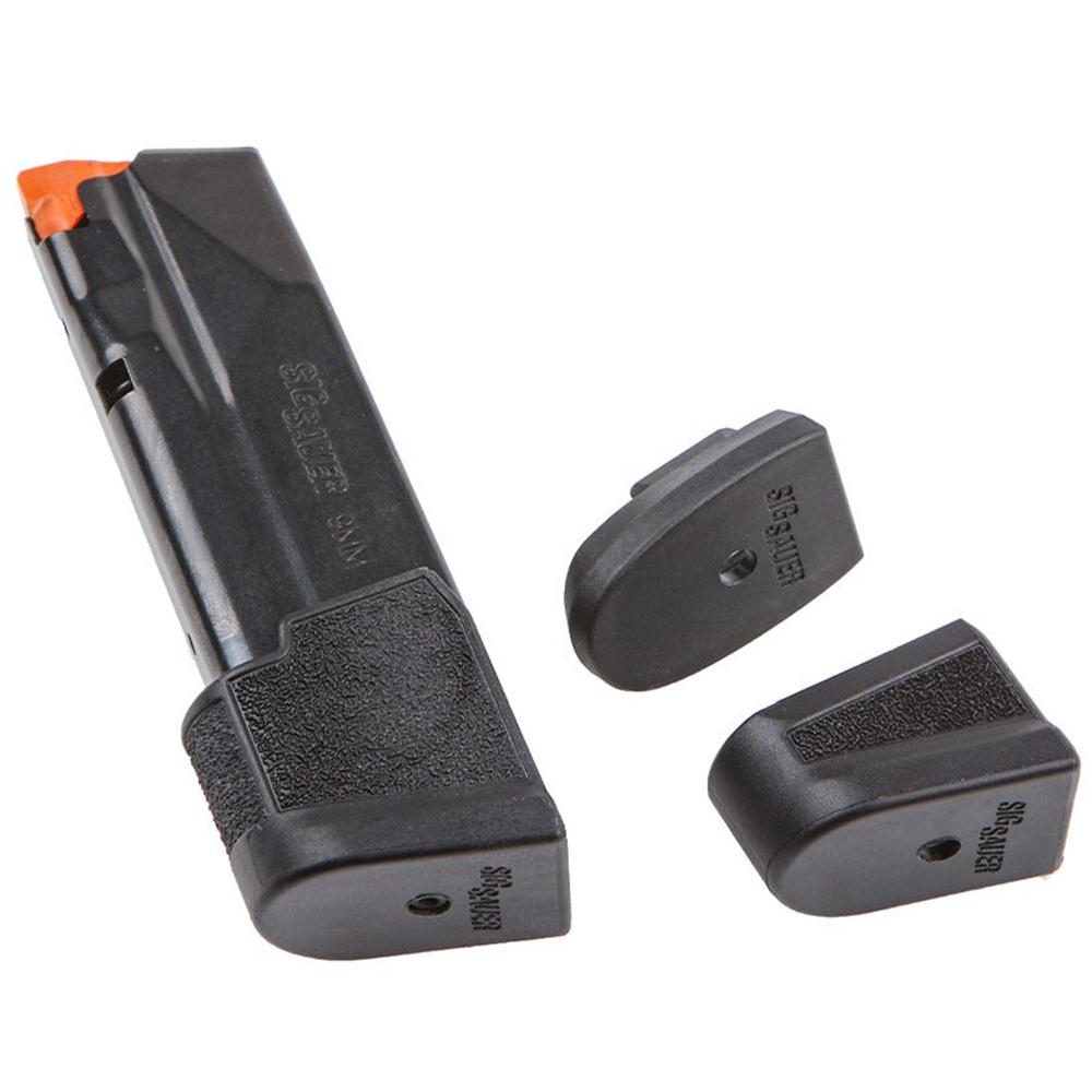 Sig Sauer P365/X/XL/XMacro Handgun Magazine 9mm Luger 17/rd Bulk Picture of Sig Sauer SIG Magazine P365 X-MACRO 9mm 17RD Black BULK Packaging
