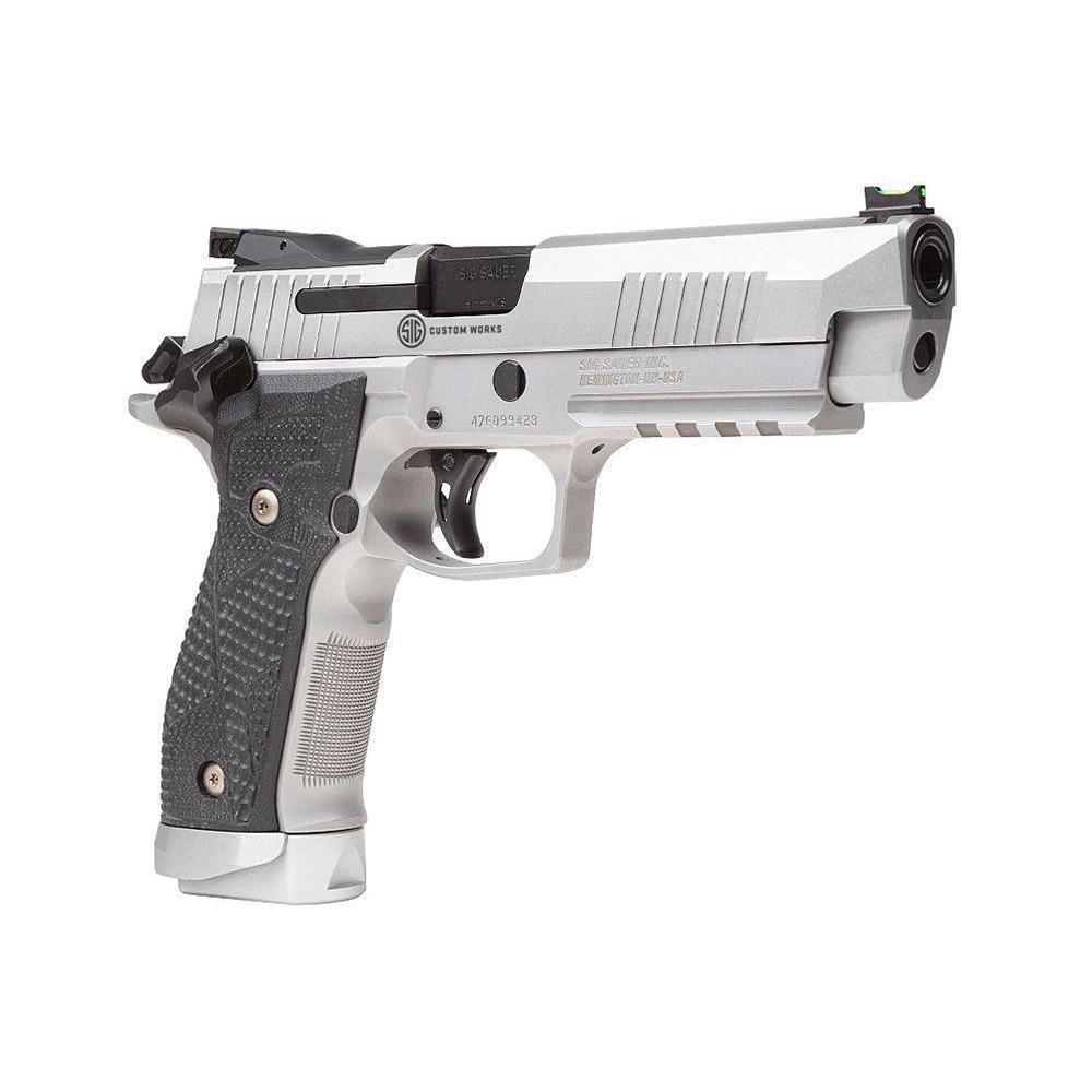 Sig Sauer P226 XFIVE Handgun 9mm Luger 10rd Magazines(3)  5" Barrel Optic Ready G10 Grip Picture of Sig Sauer Sig Pistol P226 XFIVE 9mm Optic Ready 3-10rd Steel Mag
