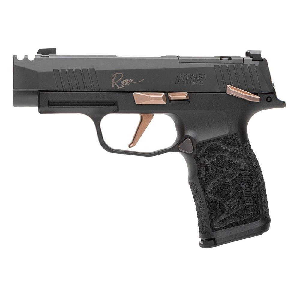 Sig Sauer P365 Rose XL Comp Handgun 9mm Luger 10rd Magazines(2) 3.1" Barrel & Vaultek Pistol Safe Picture of Sig Sauer SIG P365 9MM ROSE (2) 10rd mags OPTIC READY