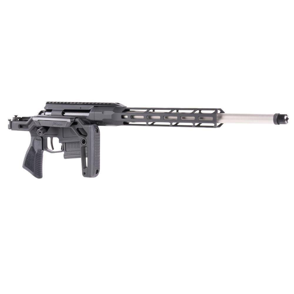 Sig Sauer Cross Trax Rifle .243 Win 5rd Magazine 16" 5/8x24 Threaded Barrel Black Picture of Sig Sauer SIG CROSS .243 RIFLE 16IN TRX BLK BOLT FOLDING TRX AL MLOK HG (1)5RD MAG