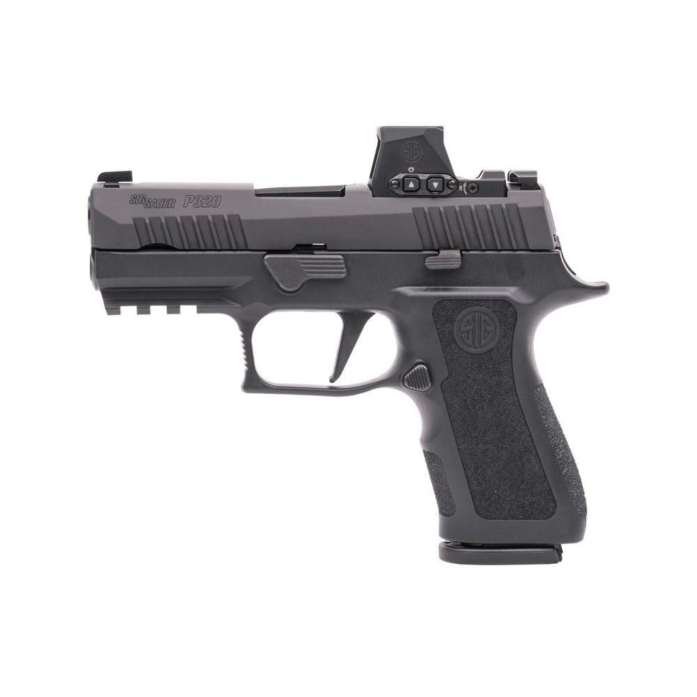 Sig Sauer P320 XCompact Handgun 9mm Luger 15rd Magazines (2) 3.6" Barrel Black with Romeo X Pro Picture of Sig Sauer SIG P320 XCompact Romeo-X 9mm (2) 15rd mag