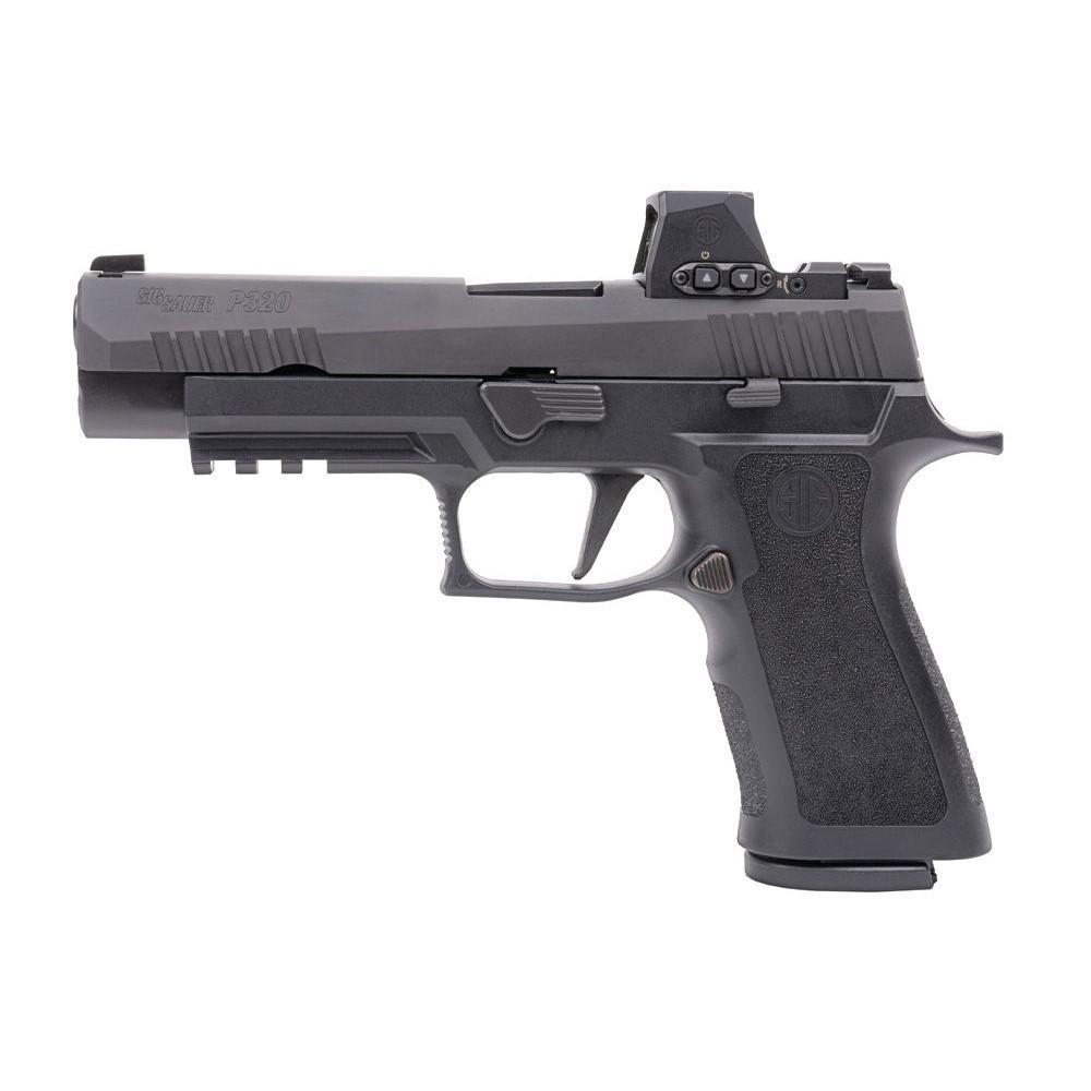 Sig Sauer P320 XFull Handgun 9mm Luger 17rd Magazines (2) 4.7" Barrel Black Picture of Sig Sauer SIG P320 XFULL Romeo-X 9mm (2) 17rd Mag