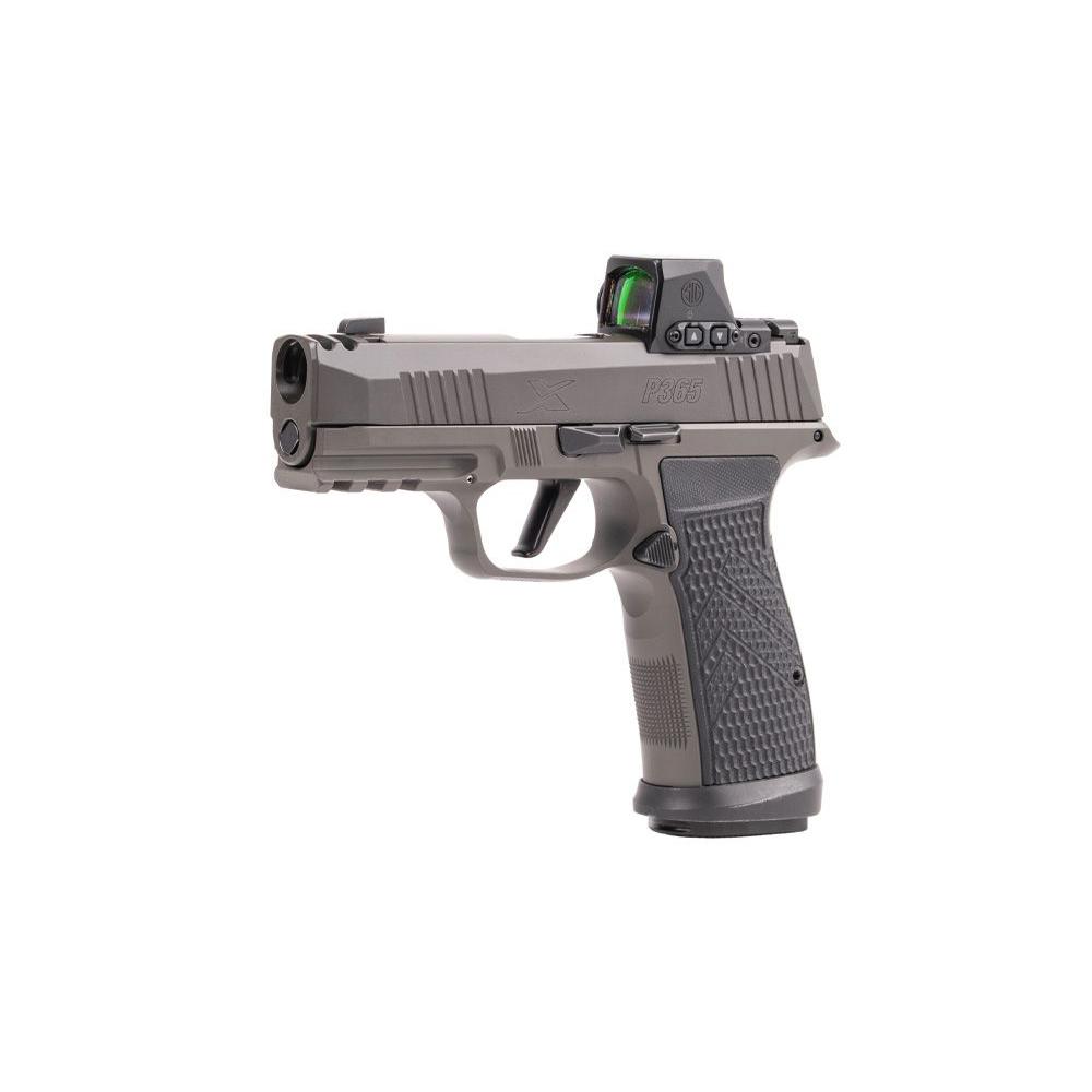 Sig Sauer P365 AXG Legion Handgun 9mm Luger 17rd Steel Magazines(3) 3.1" Barrel ROMEO X Compact Red Dot Picture of Sig Sauer Sig P365 LEGION AXG 3-17RD STEEL MAG ROMEO X COMPACT
