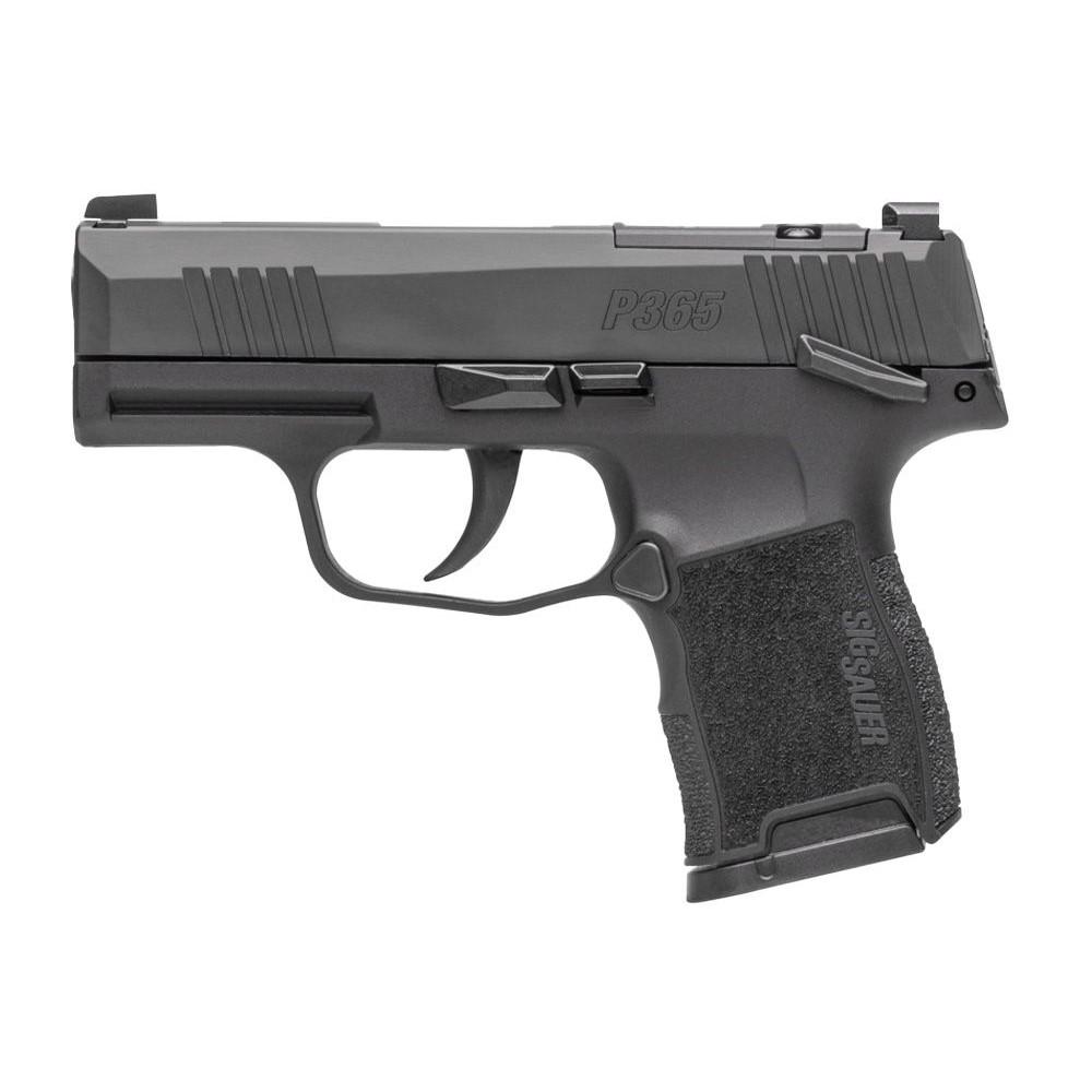 Sig Sauer P365 Handgun 9mm Luger 10rd Magazine (2) 3.1" Barrel Black Night Sights Optic Ready- CA Compliant Picture of Sig Sauer Sig P365 CA Compliant 9mm (2) 10rd Mags