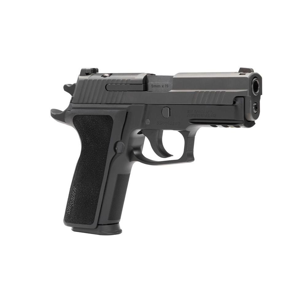 Sig Sauer P229 Elite-Compact 9mm Luger 15rd Magazine(2) 3.9" Barrel Siglite Sights E2 Grip Optic Ready Picture of Sig Sauer P229 9MM 3.9 IN ELITE BLK DA/SA SIGLITE E2 GRIP (2) 15RD MAG SRT OR