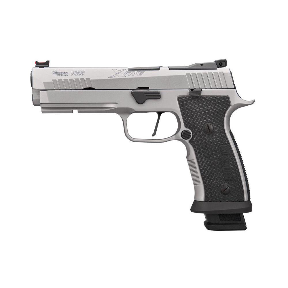 Sig Sauer P320 XFIVE SXG Optic Ready Handgun 9mm Luger 21rd Magazines(3) 5" Barrel SXG Grip Picture of Sig Sauer P320 9MM 5IN SXG SS STRIKER ADJUST SIGHT SXG GRIP (3) 21RD MAG OR