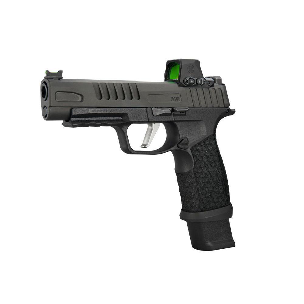 Sig Sauer P365 Fuse Handgun 9mm Luger 21(2)&17(1)rd Magazines 4.3" Barrel LXG Front Optic Sight Romeo-X Compact Picture of Sig Sauer P365 FUSE 9MM 4.3IN BLK FO FRONT W/BLK REAR (1) 17RD (2) 21RD MAG