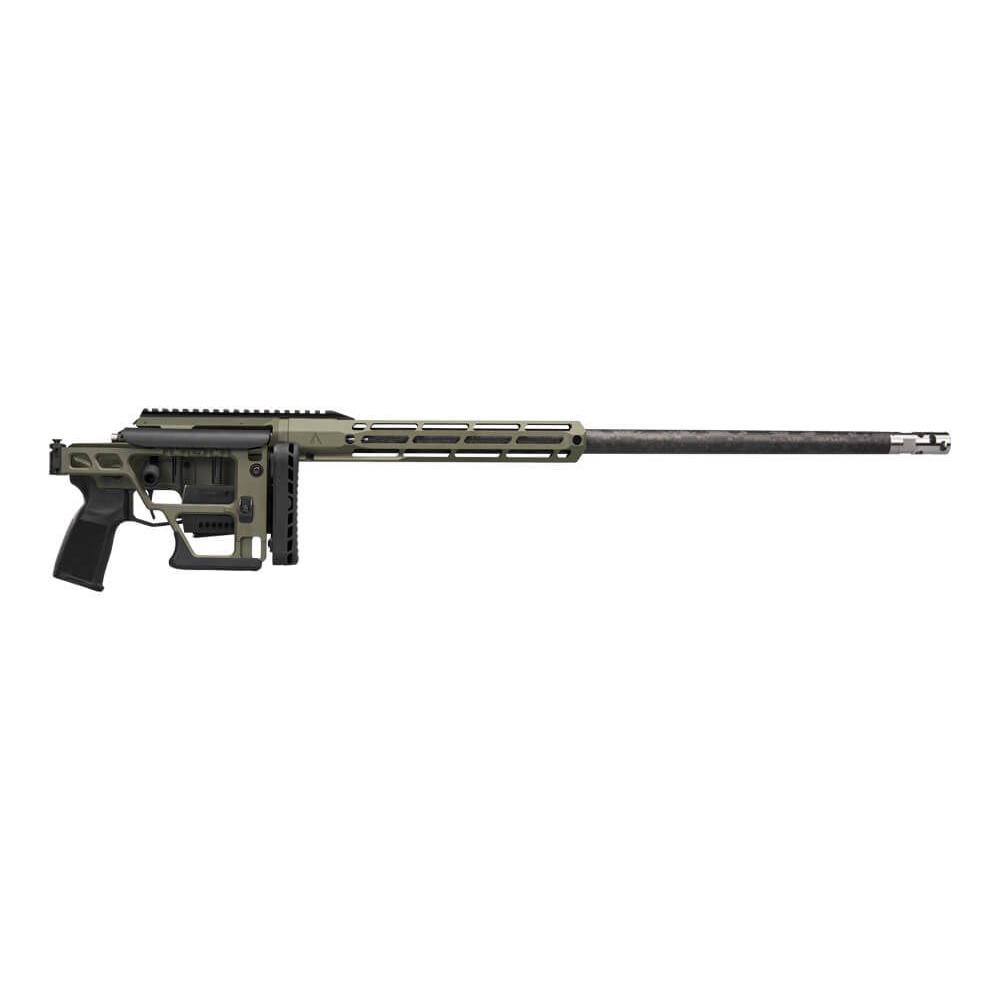 Sig Sauer Cross Sawtooth Short Action Rifle 6.5 Creedmoor 5rd Magazine 24" 5/8x24 Barrel Moss Green Picture of Sig Sauer SIG CROSS 6.5 CREEDMOOR RIFLE 24IN MGR FOLD (1)5RD MAG PROOF BRL