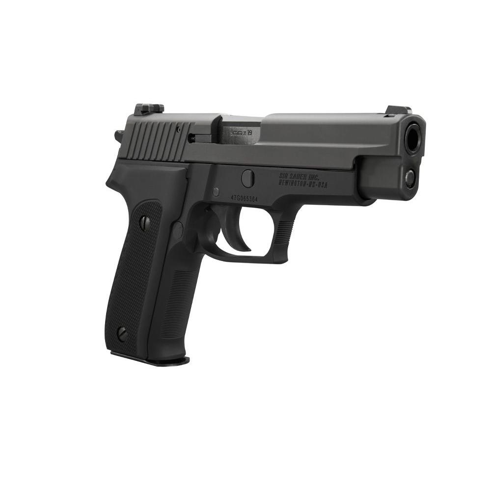 Sig Sauer 40th Anniversary P226 Handgun 9mm Luger15rd Magazines(2) 4.4" Barrel Limited Edition Picture of Sig Sauer P226 9MM 4.4IN NITRON BLK DA/SA (2) 15RD STEEL MAG 40YR ANV LIMITED ED
