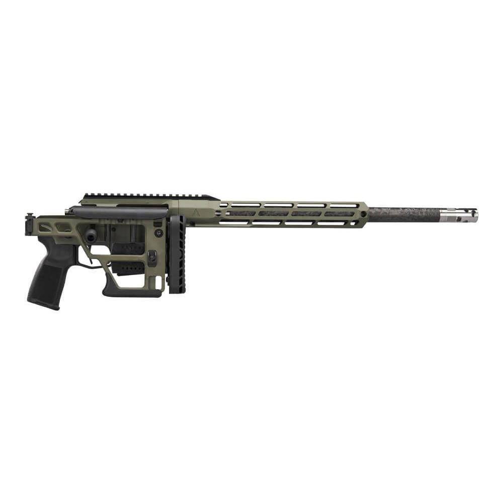 Sig Sauer Cross Sawtooth Short Action Rifle .308 Win 5rd Magazine 16" 5/8x24 Barrel Moss Green Picture of Sig Sauer SIG CROSS 308 WIN RIFLE 16.5IN MGR FOLD PRS AL MLOK (1)5RD MAG PROOF BRL