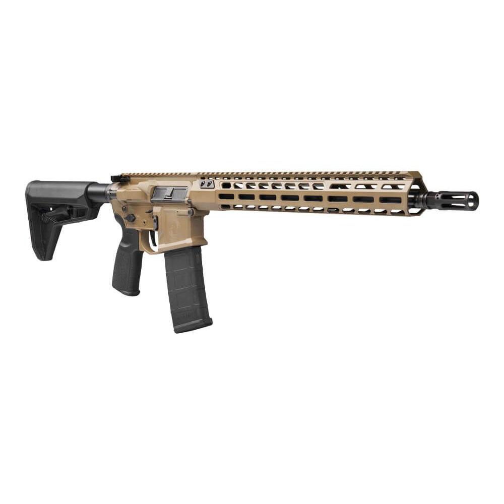 Sig Sauer SIGM400 SDI X Rifle 5.56mm 30rd Magazine(1) 16' Threaded Barrel MLOK Handguard FDE Finish Picture of Sig Sauer SIGM400 SDI 5.56 RIFLE 16'' X RIFLE FDE SEMI TELE STOCK AL MLOK 30RD MAG