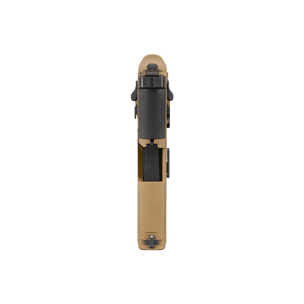 Sig Sauer M18 Coyote OR Compact Handgun 17(1) &21(2)rd Magazines 3.9" Barrel Manual Safety Picture of Sig Sauer SIG M18 9MM (1) 17 RD (2) 21 RD Mag
