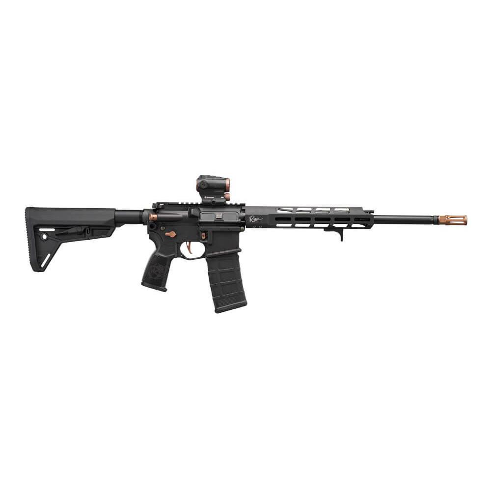 Sig Sauer M400 Rose w/Romeo Gen III Rifle 5.56mm 30rd Magazine 16" Threaded Barrel 6 Position Stock