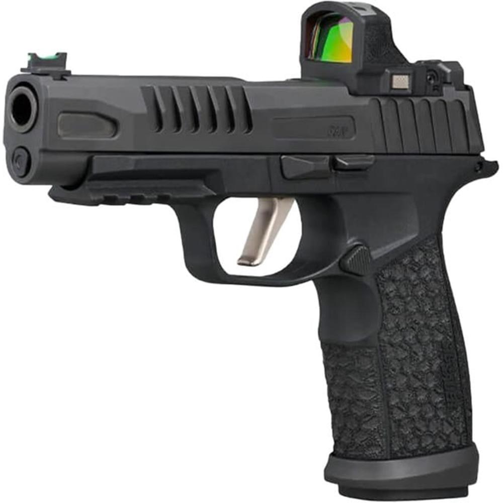Sig Sauer P365 Fuse Handgun with Romeo-RS 9mm Luger 17(1)&21(2) Magazines 4.3" Black 3MOA Picture of Sig Sauer Sig Sauer P365 9mm 4.3in Blk 1-17 2-21rd Romeo-RS 3MOA