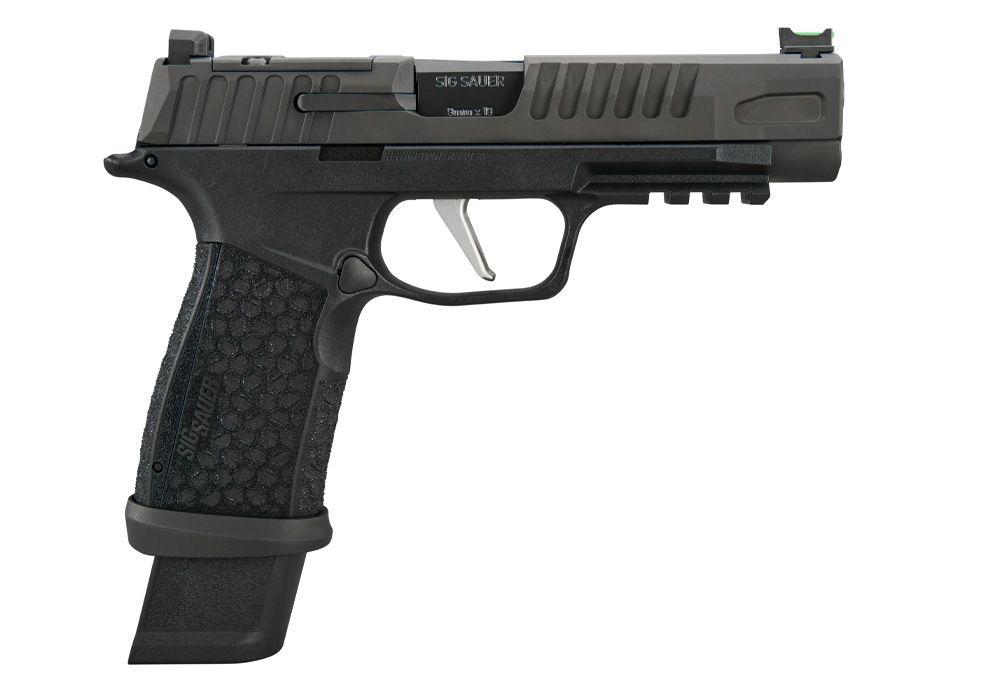 Sig Sauer P365 Fuse Handgun with Romeo-RS 9mm Luger 17(1)&21(2) Magazines 4.3" Black 3MOA Picture of Sig Sauer Sig Sauer P365 9mm 4.3in Blk 1-17 2-21rd Romeo-RS 3MOA