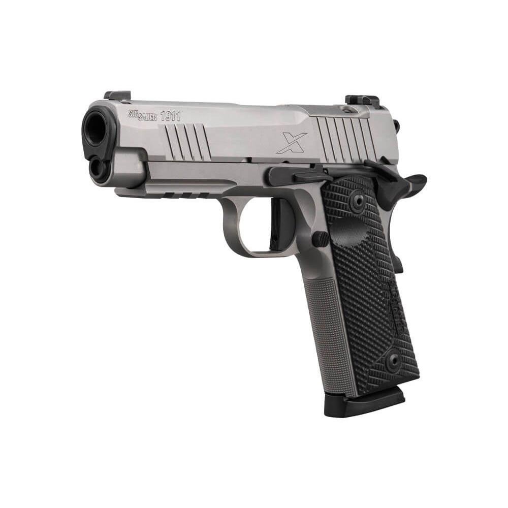 Sig Sauer 1911-XCARRY Stainless Handgun .45 ACP 8rd Magazine(2) 4.2" Barrel Optic Ready Picture of Sig Sauer SIG 1911 45 ACP 4.2IN X-SERIES SS SAO 2-8RD MAG OPTIC READY