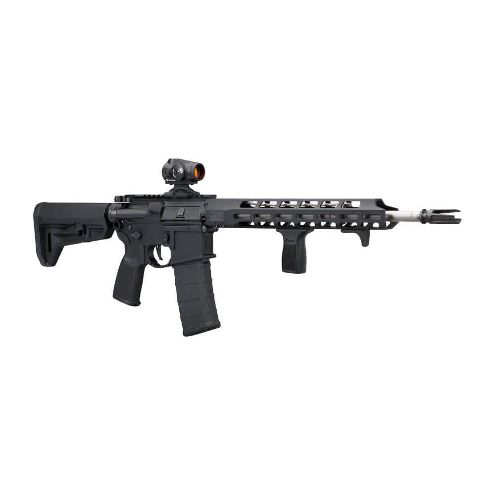 Sig Sauer SIG M400-Tread V2 Coil Rifle 5.56mm 30rd Magazine(1) 16" Stainless Barrel w/ROMEO5 GENII Vertical Foregrip and Barricade Stop Picture of Sig Sauer SIGM400 5.56 RIFLE 16IN STS BBL TREAD V2 CON ROM5