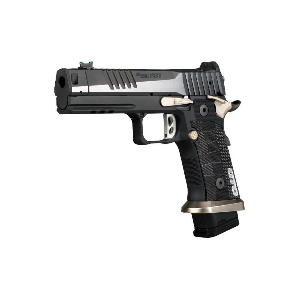 Sig Sauer P211 GTO Handgun 9mm Luger 23(1)&21(1) Magazines 4.4" Barrel Sig Loc Picture of Sig Sauer SIG Sauer P211 9MM 4.4'' EQNX SAO FO SGHT ALLOY GRP 1-23RD 2-21RD