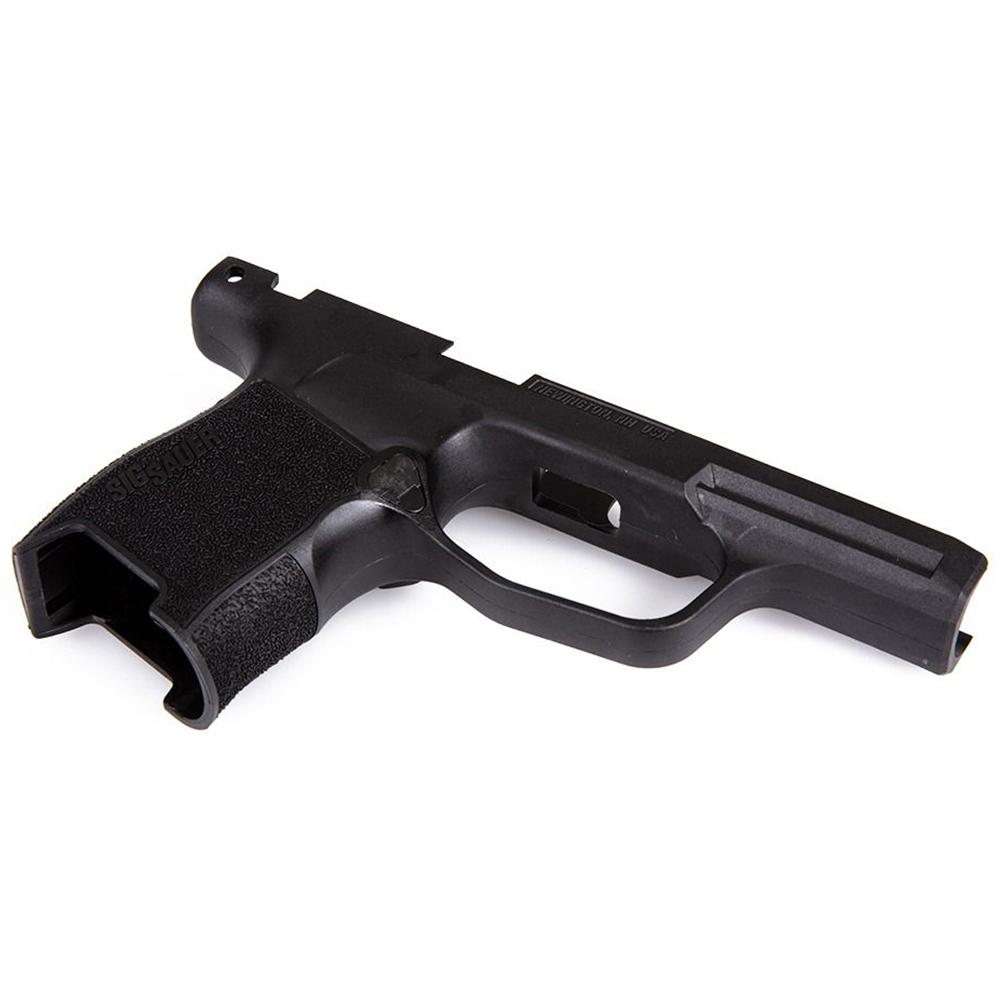 Sig Sauer P365 Handgun Grip 9mm Luger/380 Manual Safety Black Bulk Picture of Sig Sauer Sig GRIP MODULE ASSY P365 9MM MANUAL SAFETY BLK BULK Packaging