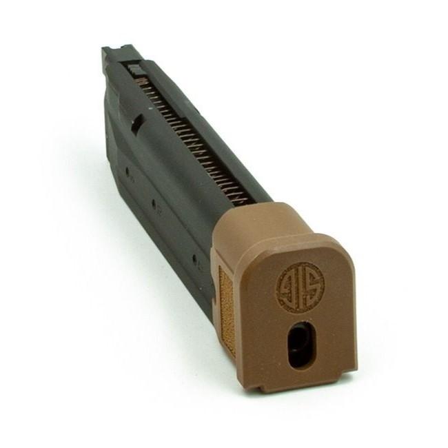 Sig Sauer M17 Proforce Green Gas Airgun Handgun Magazine FDE 6mm Caliber 21/rd Picture of Sig Sauer Sig AIRSOFT PROFORCE M17 MAGAZINE COMPLETE GREEN GAS HOUSING