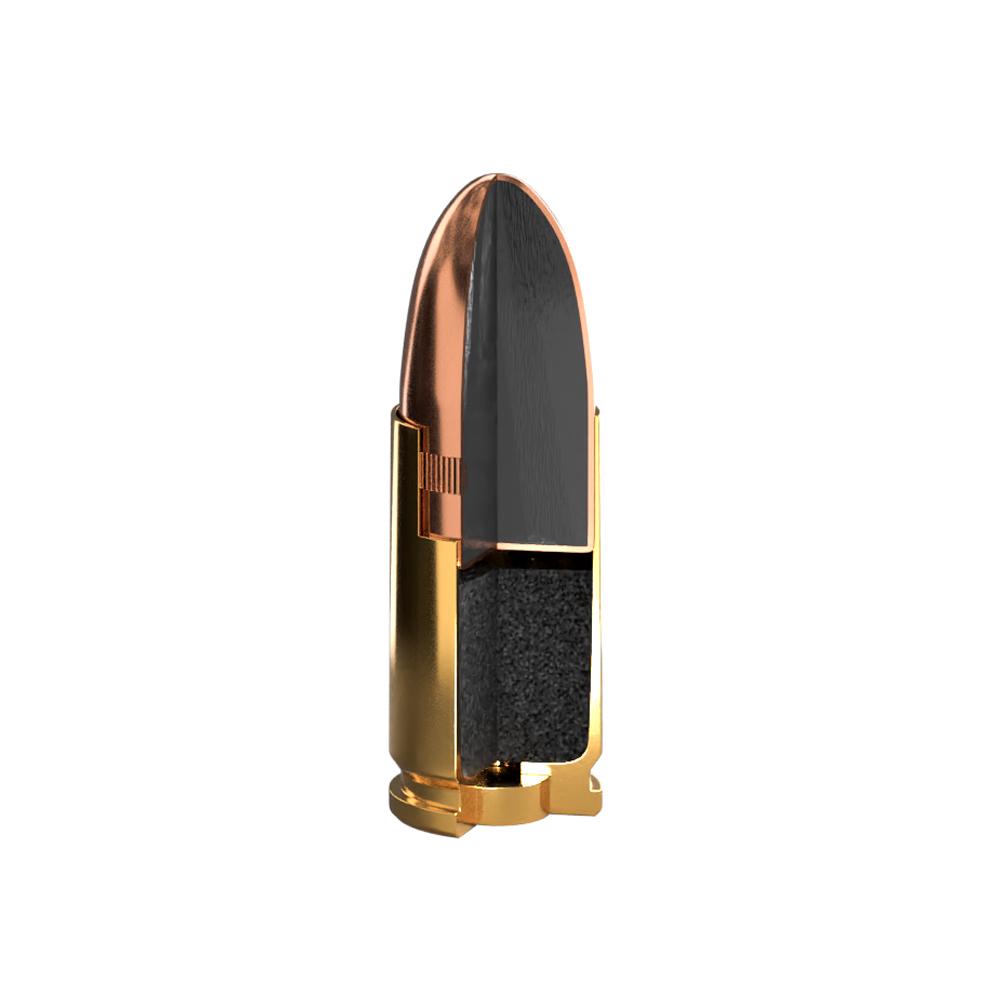 Sig Elite Performance 365 Handgun Ammunition 9mm Luger 115gr FMJ 1050 fps 50/ct Picture of Sig Sauer AMMO 9MM 115GR ELITE BALL 365 FMJ BOX/50