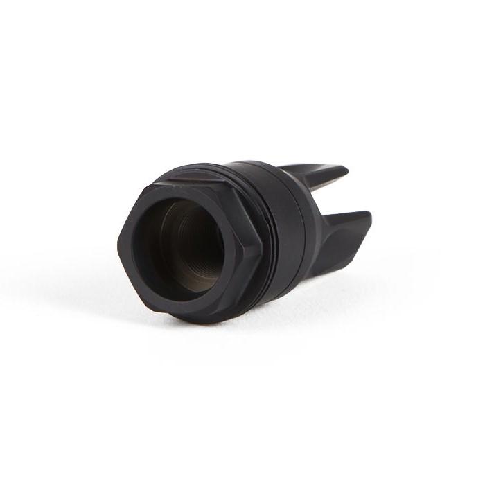 Sig Sauer Clutch-Lok Tapered QD Flash Hider for SLX/SLH Suppressors 5.56mm Black Picture of Sig Sauer SIG FLASH HIDER 5.56MM CLUTCH-LOK 25 DEG TAPER